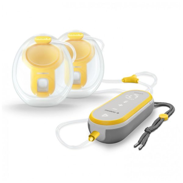 ectqyc1q6wnb0b_0 jpg - Bomba Tira Leite Elétrica Portátil e Discreta com Conectividade por APP, 2Un, Medela, Transparente