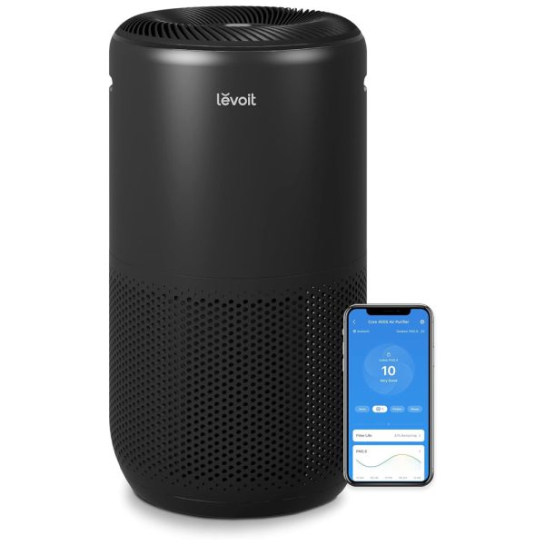 ectq4xc3njb90b_0 jpg - Purificador de Ar LEVOIT Core 400SP para Ambientes Grandes de até 183 m em 1 Hora Monitor de Qualidade do Ar, Modo de Sono HEPA, Modo Inteligente