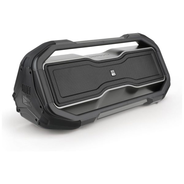 ectq7d3frjq80b_0 jpg - Caixa de Som Bluetooth Portatil ROCKBOX XL a Prova d IP67 com 20H de Reprodução e 5 Modos de Iluminação, ALTEC LANSING IMW999, Cinza