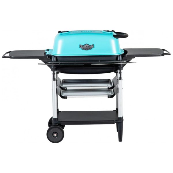 ectq7gz6ccr90b_0 jpg - Churrasqueira a Carvão Portátil com Mesas Laterais, PK GRILLS PK300 AF TC, Azul
