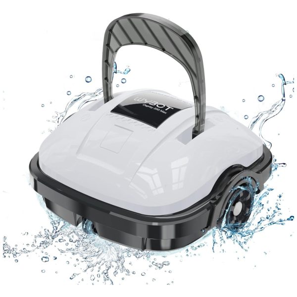ectq8wgp98cc0b_0 jpg - Robô Limpador de Piscina com bateria até 1,3H e Sucção Forte, WYBOT WY1102 Max, Branco