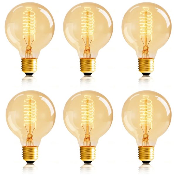 ectq8xvpg7f80b_0 jpg - Lâmpada LED Vintage E26, 60W Ambar 4000K, 6 Un, 110v, HESSION, Marrom claro