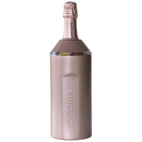 ectq9yvz85g80b_0 jpg - Porta Garrafa Térmico para Vinho é em Aço Inoxidável, Gold, VINGLACé, Rosa