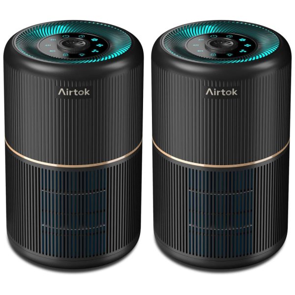 ectqbb1k1vy90b_0 jpg - Purificador de Ar Multifuncional com Filtro HEPA H13 para Ambientes de até 35m 12 Esponjas de Aromatização Cor Preto,AIRTOK