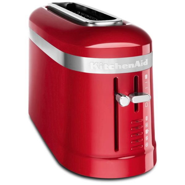 ectqcbl6kbh70b_0 jpg - Torradeira Elétrica KitchenAid KM115ER, 2 Fatias, Alavanca de Elevada Altura, Vermelho Império 110V
