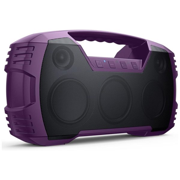 ectqclmcgdw90b_0 jpg - Caixa de Som Bluetooth Portatil a Prova d IPX7 com 32H de Reprodução e Microfone Embutido, Roxa, HOUL ZALLEE E86, Violeta
