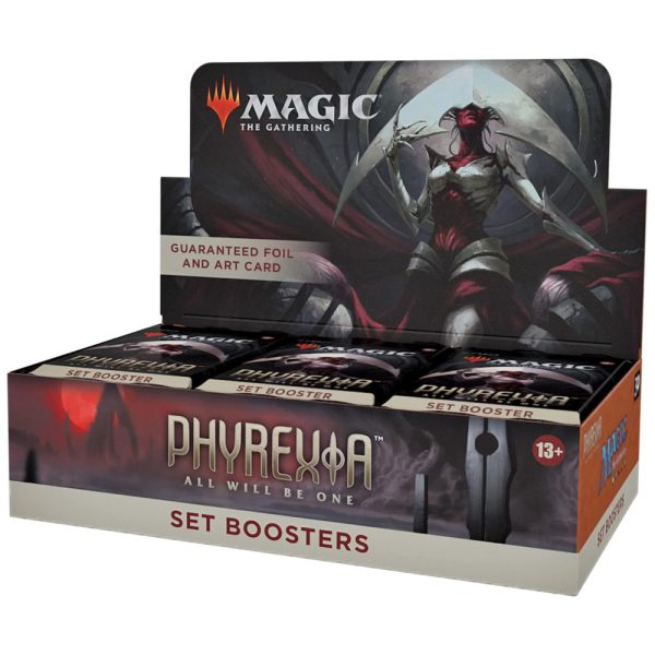 ectqcsphm7jb0b_0 jpg - Magic The Gathering Phyrexia Todos Serão Caixa Booster com 360 Cartas para Jogadores Maiores de 13 Anos