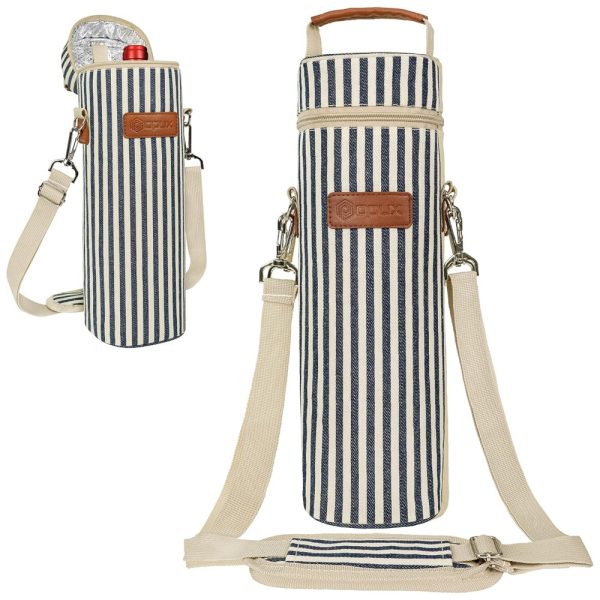 ectqd8p4n9m90b_0 jpg - Bolsa Térmica para Vinho OPUX Single Bottle Carrier, Transportador Isolado com Alça para Viagem, Picnic e Praia, Case com Zíper para Garrafa de 750ml