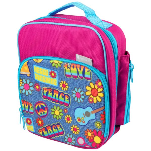 ectqdz47g1370b_0-1 jpg - Hippie Retrô Lancheira Infantil com Isolamento, Para 3 Anos ou Mais, BENTOLOGY, Rosa