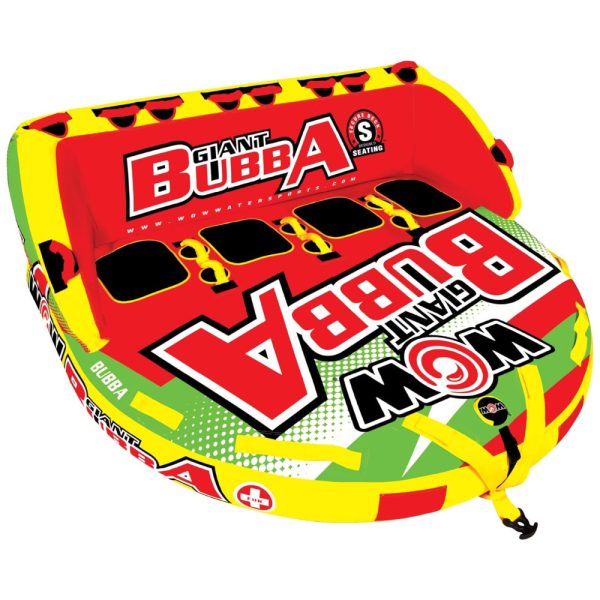 ectqh9how7m10b_0-1 jpg - Boia Rebocável Inflável Para 4 Pessoas, Resistente, WOW SPORTS, Vermelho