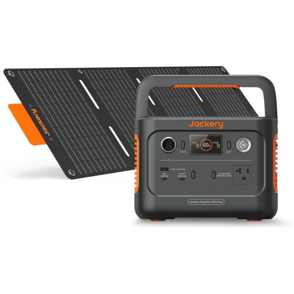 ectqj7qbcvfc0b_0 jpg - Gerador de Energia Solar Portátil com Painel de 40W, Bateria LiFePO4 288 Wh, Tomada CA de 300 W, 110V Jackery 300 Plus
