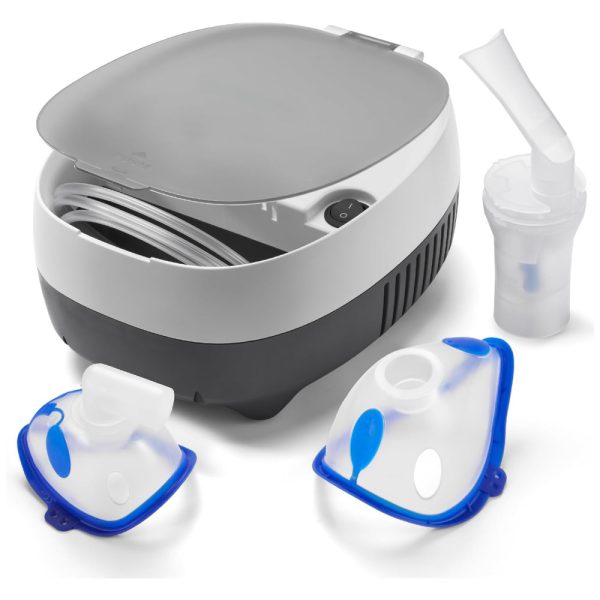 ectqnfvg86vb0b_0 jpg - Nebulizador Portátil para Tratamento Respiratório em Adultos com Névoa Fria, Kit de Substituição de Tubo Nebulizador e Bocal Inclusos para Viagens ou Uso Doméstico, 110V Fetosi, Cinza