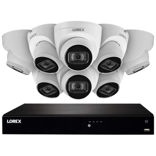 ectqpk541yy80b_0 jpg - Sistema de Câmera de Segurança Lorex com 8 Câmeras 4K 8MP e 16 Canais