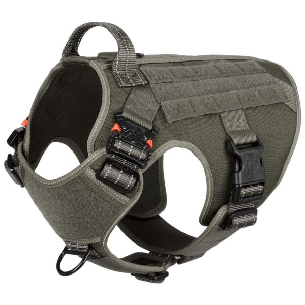 ectqswqqpan10b_0 jpg - ICEFANG Arreio Tático para Cães com 2 Fivelas de Metal Extra Grande