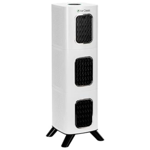 ectqszysh6j70b_0 jpg - Purificador de Ar para Ambientes até 369m com 5 Estágios de Filtro, Silencioso e Compatível com WiFi, 110V, Air Oasis 22001, Branco