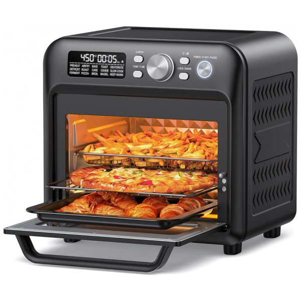 ectqy71qzpcb0b_0 jpg - Forno Elétrico de Bancada 19 Litros com Controle de Temperatura e Temporizador, 110V 1500W, PARIS RHÔNE