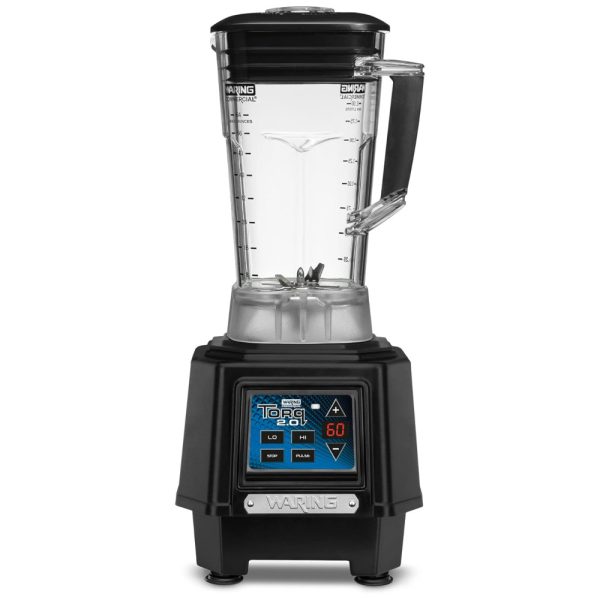 ectq3kxy42s70b_0 jpg - Liquidificador Profissional 1,8L com 2 Velocidades, Temporizador de Contagem Regressiva e Plugue de 5 a 15 Fases, 110V 1492W, Waring TBB160P6 TORQ, Preto
