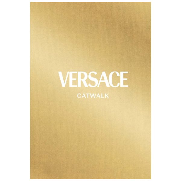 ectq5298520030_0 jpg - Versace As Coleções Completas Passarela, Capa Dura em Inglês, 632 Paginas, Dourado