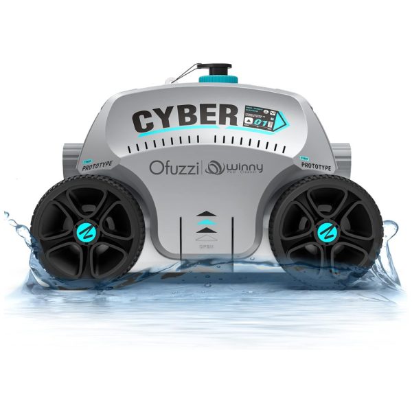 ectq9ws6xlm90b_0 jpg - Robô Limpador de Piscina sem Fio com Bateria até 2H e Estacionamento Automático, Ofuzzi Cyber, Cinza
