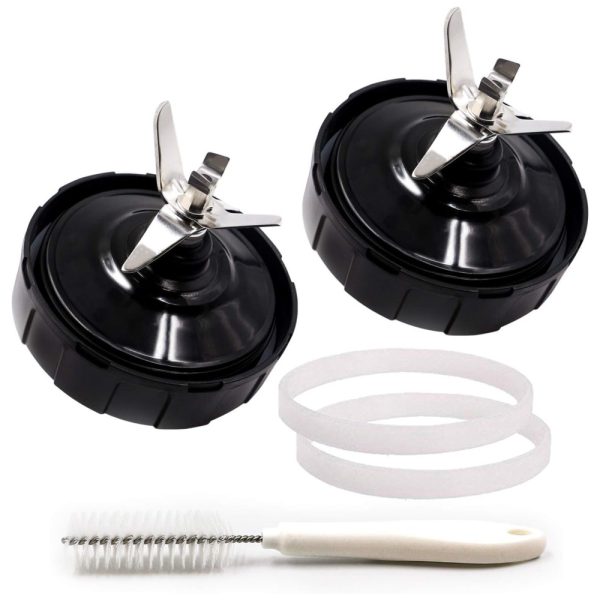 ectqhvr286y70b_0 jpg - Ninja 2 PACKS 7 FINS Lâminas Extratoras Peça de Substituição Lâmina Inferior para Misturador Ninja para Nutri Ninja Auto iQ BL642 NN102 BL682 BL2013, AXPOWER Diversos, Preto
