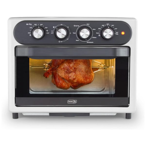 ectqjbf4l2y70b_0 jpg - Chef AirFryer 7 em 1, Torradeira, Forno, Assadeira 23L Aço inoxidável, 110v, DASH DAFT2350GBSS01, Prateado