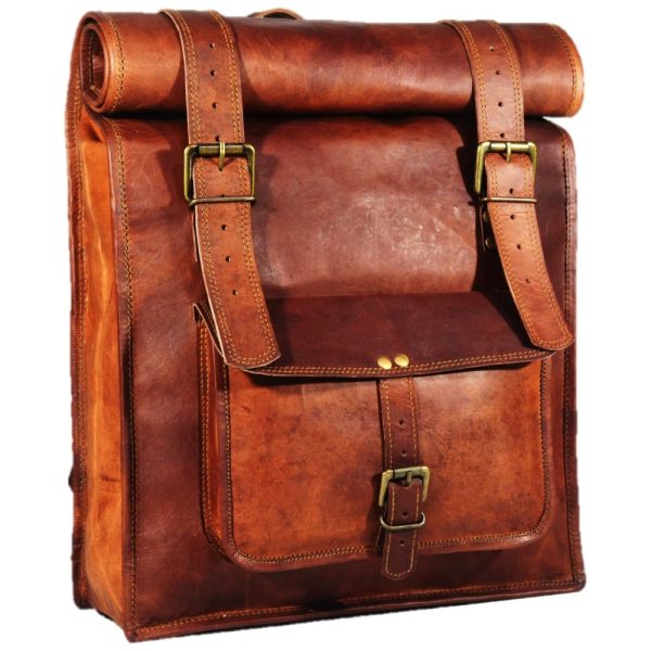 ectqm85a6gc10b_0 jpg - Urban Dezire Mochila Vintage de Couro para Laptop Masculina