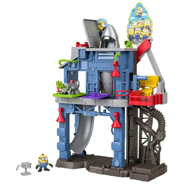 ectqmhzv41y70b_0 jpg - Brinquedo Pré Escola dos Minions com Foguete Removível, Minion Otto, Britadeira e Acessórios de Projéteis para Crianças Acima de 3 Anos, Fisher Price GMP35