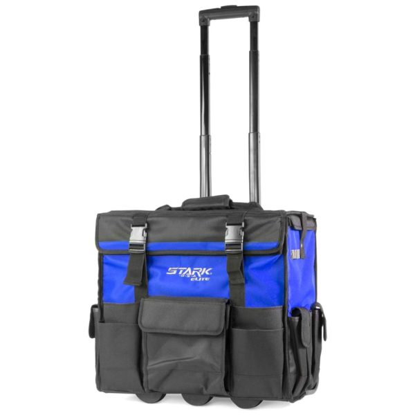 ectqmkb6ld570b_0 jpg - Bolsa de Ferramentas Organizadora com Rodas e 14 Compartimentos, e, STARK USA Stark, Preto