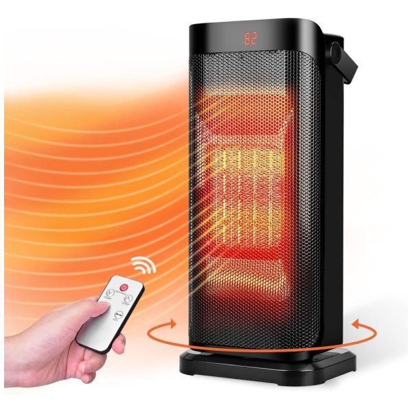 ectqnxdzmfb80b_0 jpg - Aquecedor Elétrico de Cerâmica Portátil com Controle Remoto, 1500W, 110v, TRUSTECH 1502S, Preto