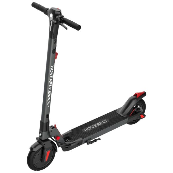 ectqq436g5h90b_0 jpg - Patinete Elétrico com Farol Dianteiro e Farol Traseiro para Adultos Alcance 25km e Peso 100kg, Hoverfly F1, Preto