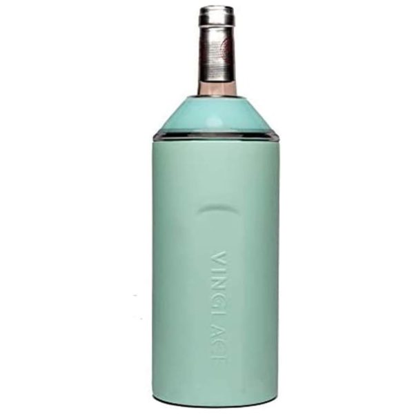ectqqp7jrch70b_0 jpg - Porta Garrafa Térmico para Vinho é em Aço Inoxidável, Cor, VINGLACé, Verde