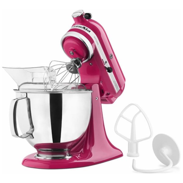 ectqtm2f60000b_0 jpg - Batedeira Artisan Series KitchenAid 325W 4,5L Rosa Escuro 110V