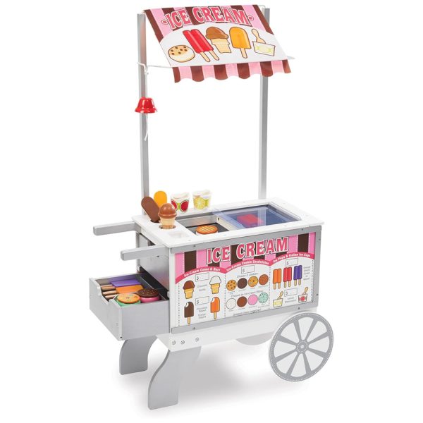 ectqu95fc4p00b_0 jpg - Carrinho para Salgadinhos e Doces Infantil com Mais de 40 Peças e Toldo Reversível para Crianças Acima de 3 Anos, Melissa Doug