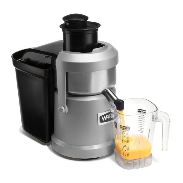 ectqv7nmm9480b_0 jpg - Centrífuga de Frutas com 3 Velocidades, Aço Inox, 110v, WARING WJX80, Prateado
