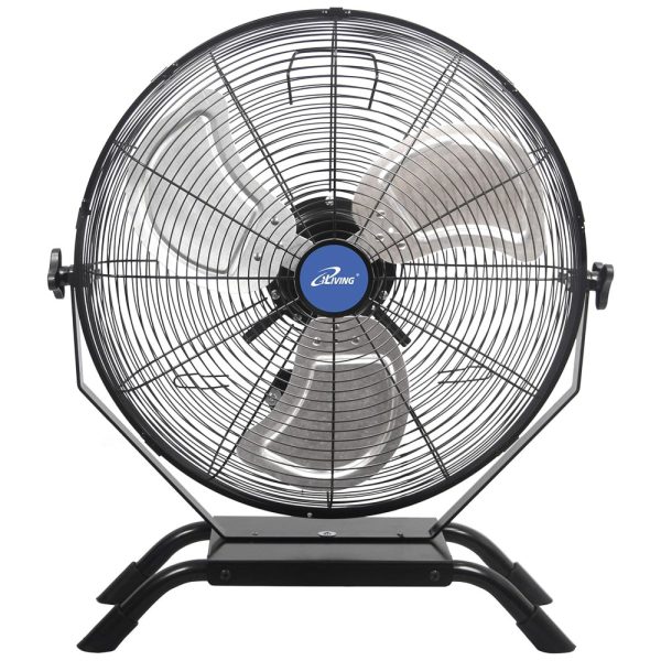 ectqvvpkv7880b_0 jpg - Ventilador de Piso Industrial, Parede 50cm, 110V 100W, ILIVING ILG8E20 15, Preto