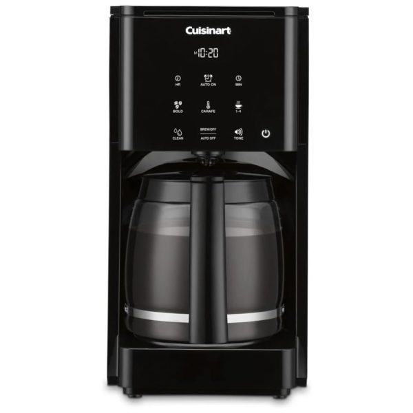 ectqx2g24f480b_0 jpg - Cafeteira Elétrica Programável Touchscreen, 14 Xícaras, 110v, CUISINART DCC T20, Preto