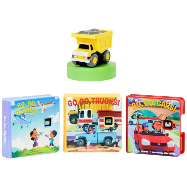 ectqx7wxs4nb0b_0 jpg - Coleção de Histórias para Máquina dos Sonhos Little Tikes, 1 Personagem e 3 Historias, Veículos