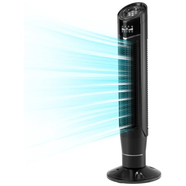 ectqx9c99jr80b_0 jpg - Ventilador de Torre Silencioso com Temporizador 24H, Controle Remoto, 8 Velocidades e Tela LED, 110V, Antártico Star, Preto