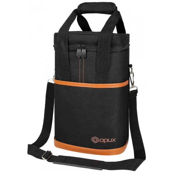 ectqy5c79p770b_0 jpg - Bolsa Térmica Para Transporte de Vinhos OPUX até 4 Garrafas, Marrom