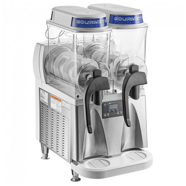 Máquina de Frozen Bunn 58000.0000 Ultra NX Branca e em Aço Inoxidável Dupla de 11,36 litros 110V