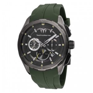 Relógio Masculino TechnoMarine Ocean Nomad 43mm Verde Oliva TM318100