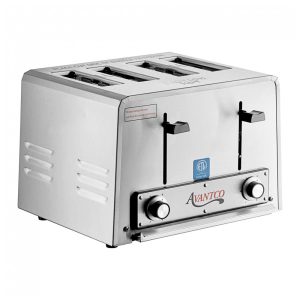 Torradeira Comercial Avantco THD1800 Padrão 4 Fatias com Slots Largos 110V