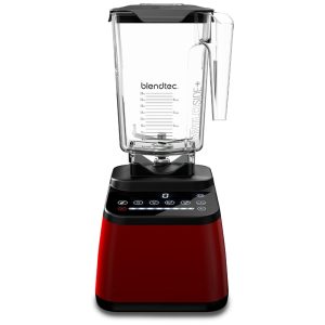 Liquidificador Blendtec Designer Series Original com Jarra WildSide de 27 Litros - Vermelho