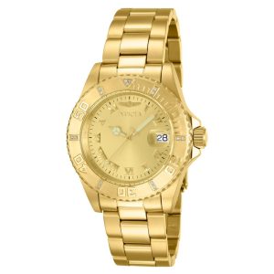 Relógio Masculino Pro Diver 006 quilates com Diamante Invicta 12820 Dourado