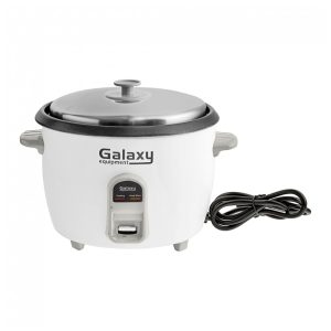 Panela de Arroz Elétrico Galaxy GRCB30 Branco 30 Copos Cozidos 120V