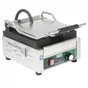 Waring WPG150 Grelha Panini Sulcada Topo e Base 110V 1800W Superfície 25x24 cm