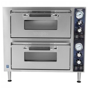 Waring WPO750 Forno de Pizza Duplo Countertop 2 Câmaras 240V 3200W