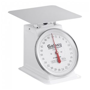Balança Mecânica Porcionadora Galaxy SD-FLAT50 Aço Inox 22.7 kg Dual Leitura