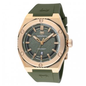 Relógio Masculino TechnoMarine Coral Coral Legacy 45mm Verde Oliva TM416070