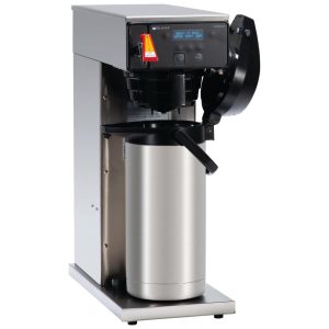 Cafeteira Comercial com Display LCD Prepara até 28 L de Café Dupla Voltagem 110V BUNN DV APS Axiom Prata